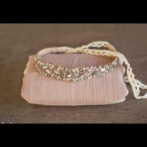 Baby wrap and headband photo prop set